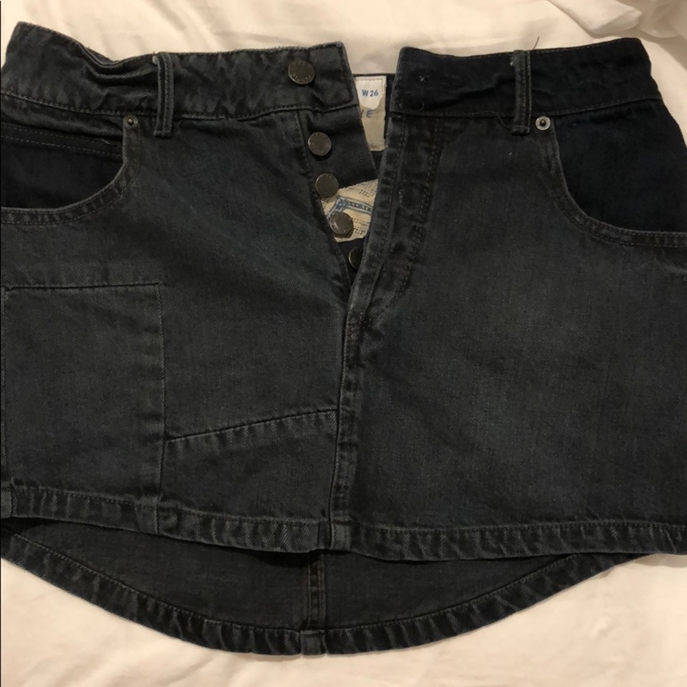 Free People Denim Skirt Size 26